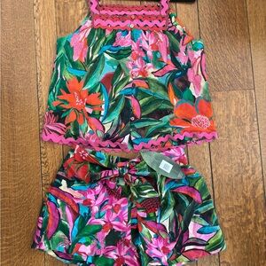 FARM Rio Multicolor Floral Ric Rack Set